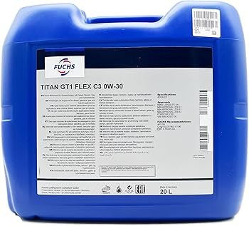 FUCHS TITAN GT1 FLEX C3 0W-30 20L motorolaj
