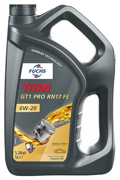 FUCHS TITAN GT1 PRO RN 17 FE 0W-20 5L motorolaj