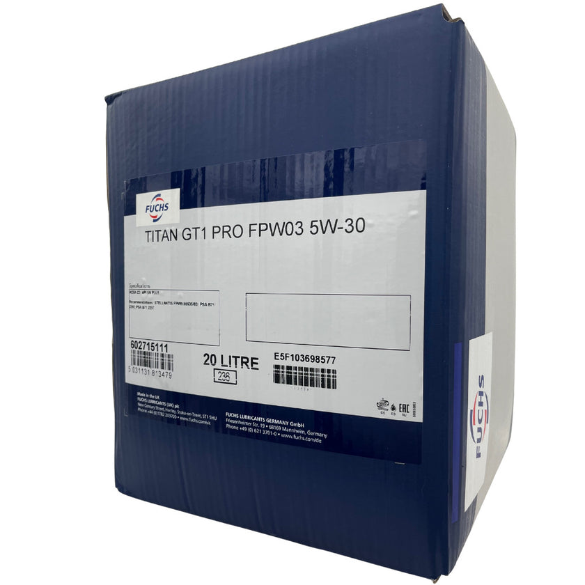 FUCHS TITAN GT1 PRO FPW03 5W-30 20L motorolaj