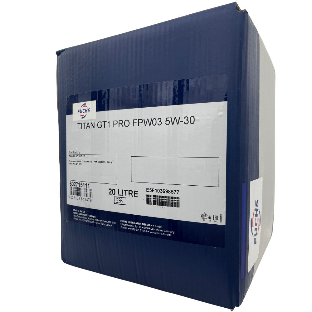 FUCHS TITAN GT1 PRO FPW03 5W-30 20L motorolaj