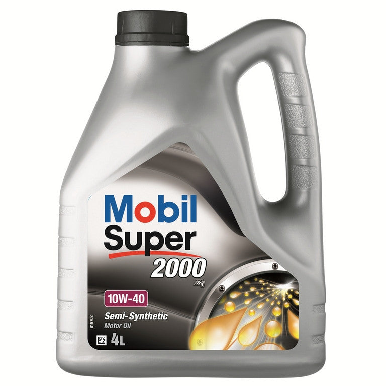 MOBIL SUPER 2000 X1 10W-40 4L motorolaj
