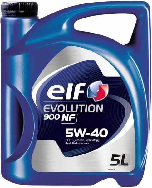 ELF Evolution 900 NF 5W-40 5L motorolaj