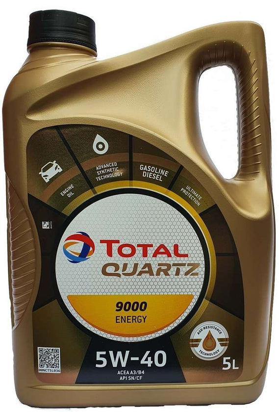 TOTAL Quartz 9000 Energy 5W-40 5L motorolaj