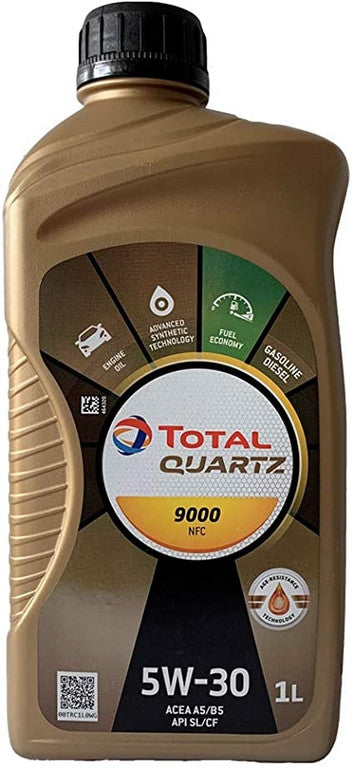 TOTAL Quartz 9000 NFC 5W-30 1L motorolaj