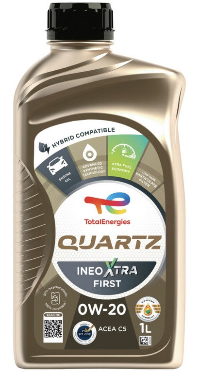 TOTAL Quartz INEO XTRA FIRST 0W-20 1L motorolaj