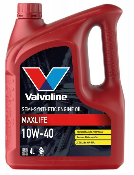 VALVOLINE MAXLIFE 10W-40 4L motorolaj