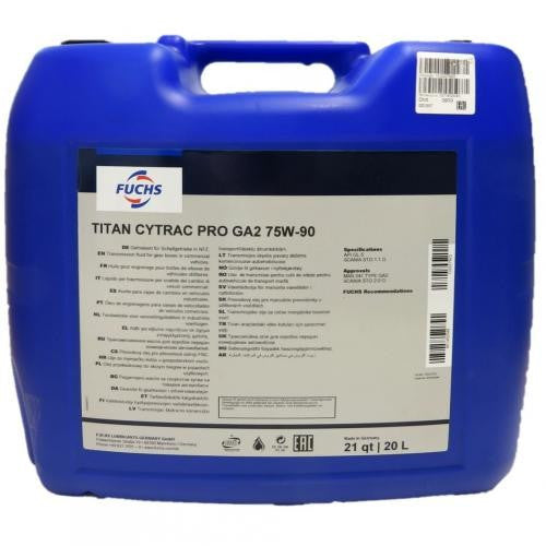 FUCHS TITAN CYTRAC PRO GA2 75W-90 20L váltóolaj