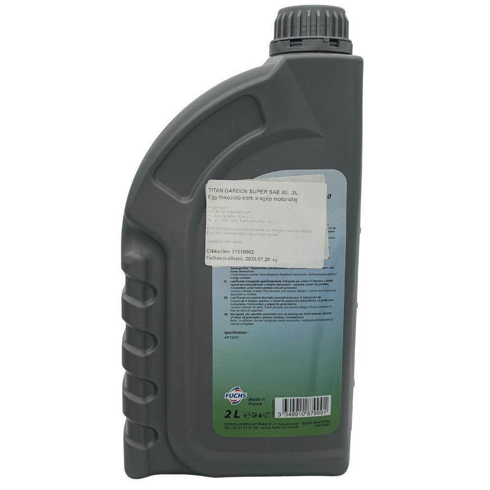 FUCHS TITAN Garden Super SAE 30 2L kerti gép motorolaj