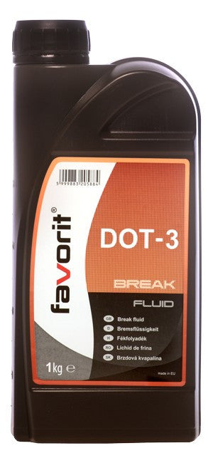 FAVORIT DOT 3 (fékfolyadék) 1L