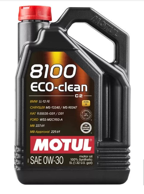 MOTUL 8100 ECO-CLEAN 0W-30 5L motorolaj