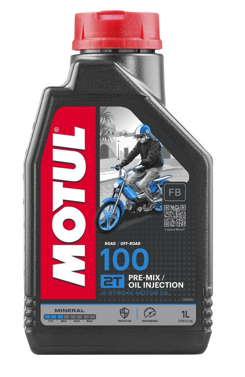 MOTUL 100 2T 1L (Mineral) 2T keverék olaj