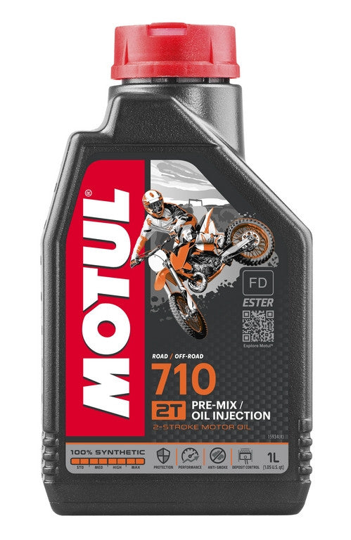 MOTUL 710 2T 1L 2T keverék olaj