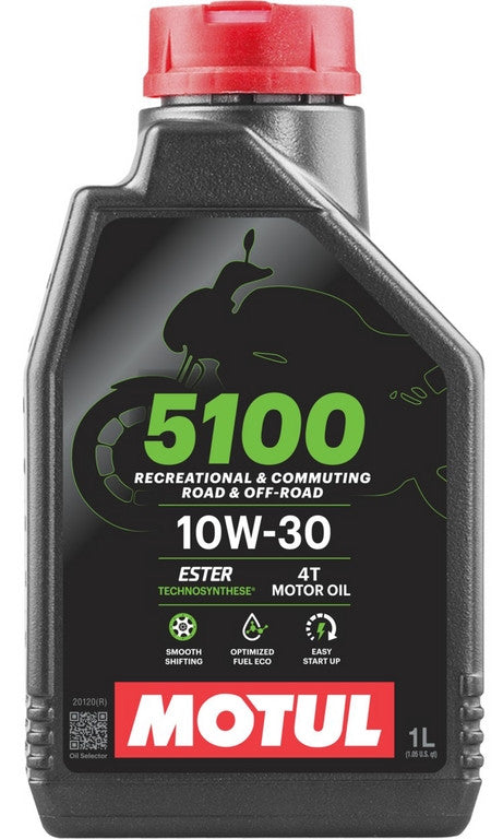 MOTUL 5100 4T 10W-30 1L motorkerékpár motorolaj