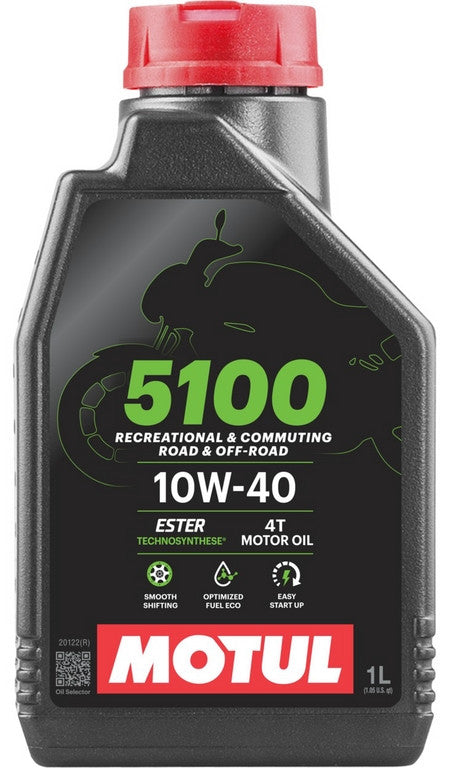 MOTUL 5100 4T 10W-40 1L motorkerékpár motorolaj