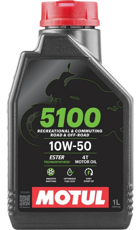MOTUL 5100 4T 10W-50 1L motorkerékpár motorolaj