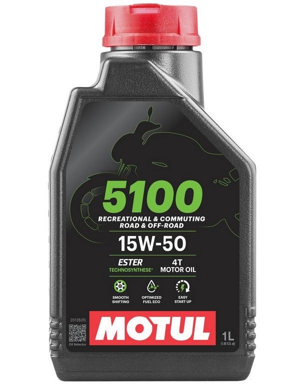 MOTUL 5100 4T 15W-50 1L motorkerékpár motorolaj