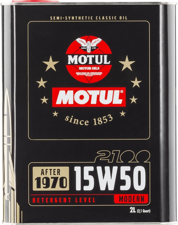 MOTUL Classic Oil 2100 15W-50 2L oldtimer motorolaj