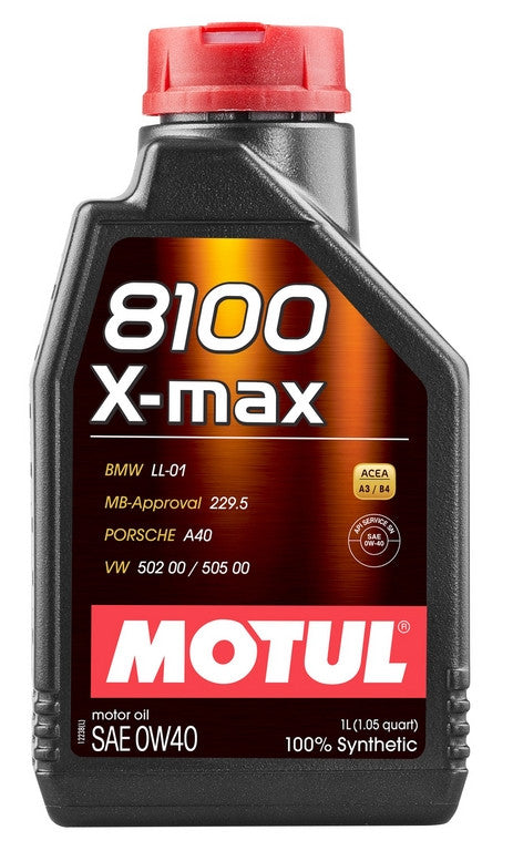 MOTUL 8100 X-MAX 0W-40 1L motorolaj