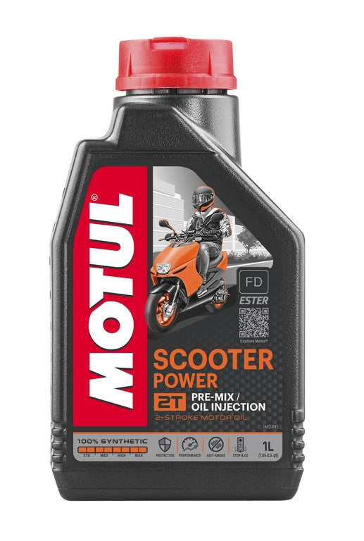 MOTUL Scooter Power 2T 1L 2T keverék olaj