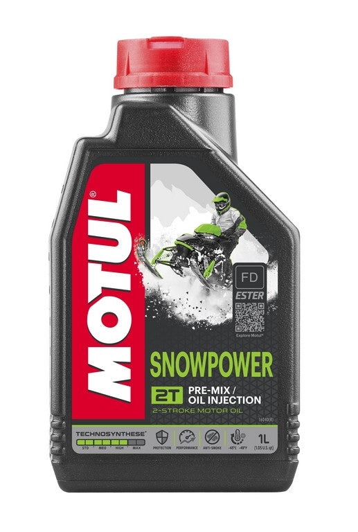 MOTUL Snowpower 2T 1L (hószánolaj -45C) 2T keverék olaj