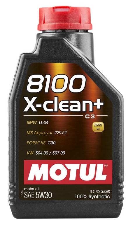MOTUL 8100 X-clean+ 5W-30 1L motorolaj