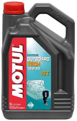 MOTUL Outboard Tech 4T 10W-30 5L hajó motorolaj