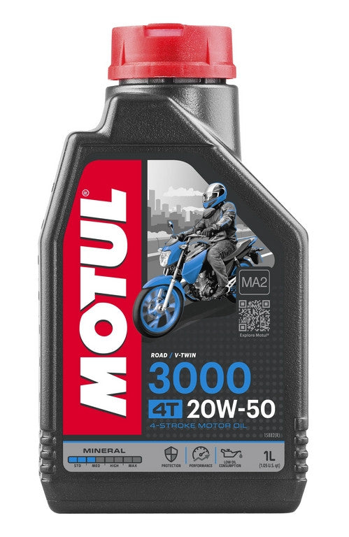 MOTUL 3000 4T 20W-50 1L motorkerékpár motorolaj