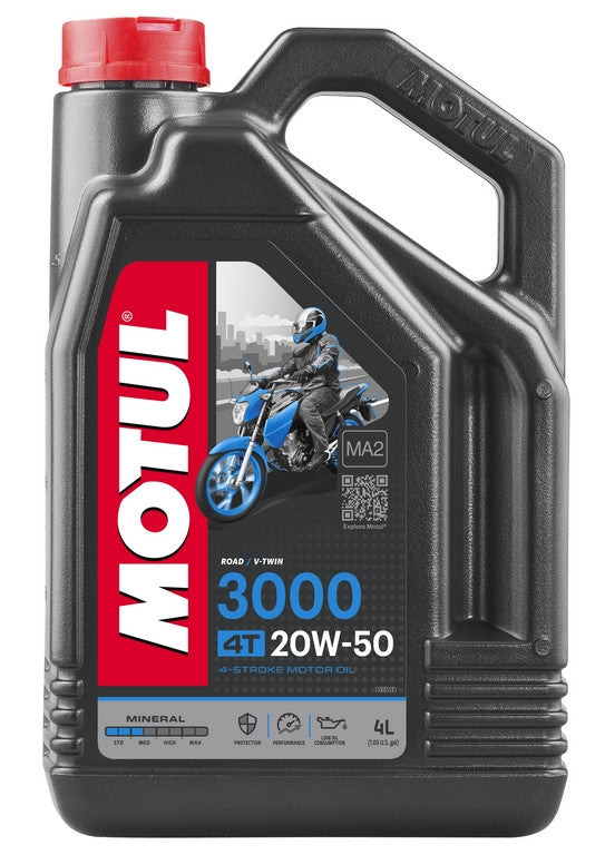 MOTUL 3000 4T 20W-50 4L motorkerékpár motorolaj