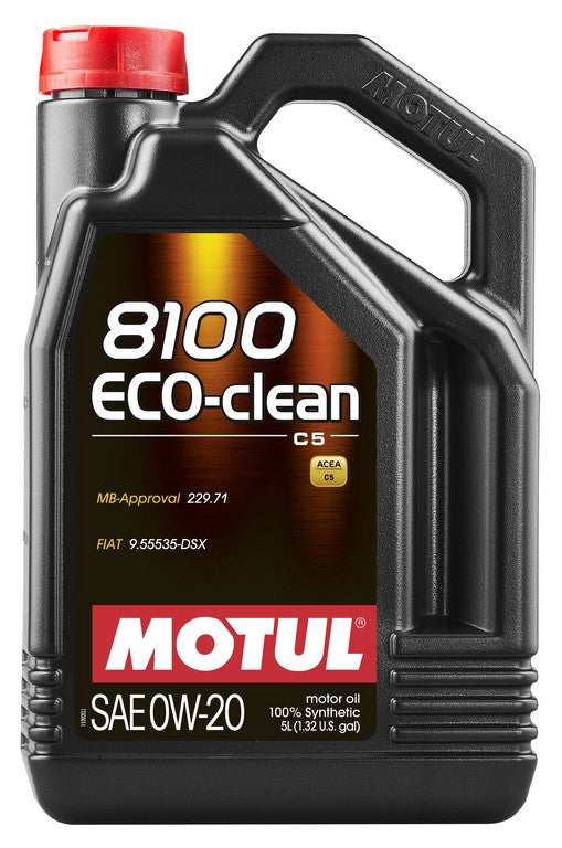 MOTUL 8100 ECO-CLEAN 0W-20 5L motorolaj