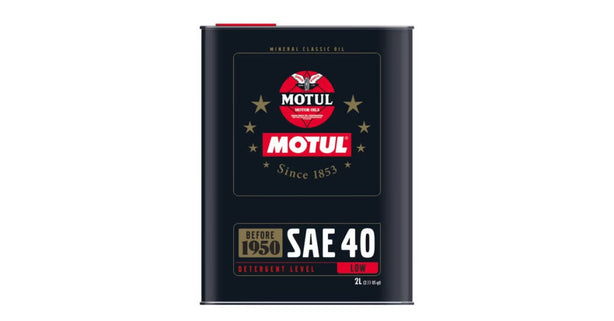 MOTUL Classic Oil SAE 40 2L oldtimer motorolaj