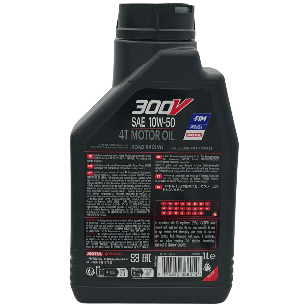 MOTUL 300V 4T FL ROAD RACING 10W-50 1L
