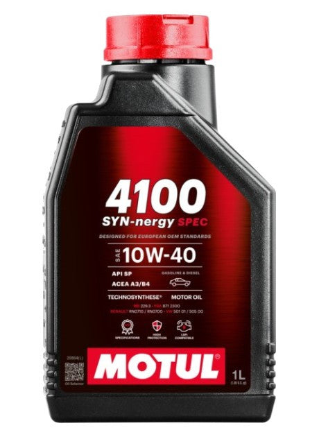 MOTUL 4100 SYN-nergy Spec 10W-40 1L motorolaj