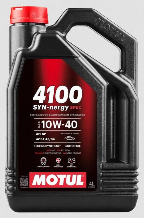 MOTUL 4100 SYN-nergy Spec 10W-40 4L motorolaj