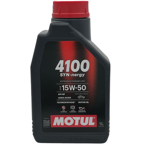 MOTUL 4100 SYN-nergy 15W-50 1L (4100 Power 15W50 utódja) motorolaj