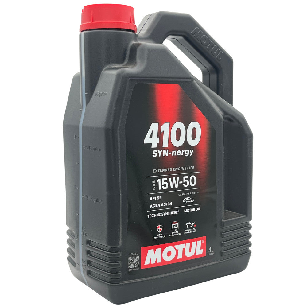 MOTUL 4100 SYN-nergy 15W-50 4L (4100 Power 15W50 utódja) motorolaj