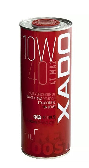 XADO 10W-40 4T MA2 Red Boost 1L motorkerékpár motorolaj