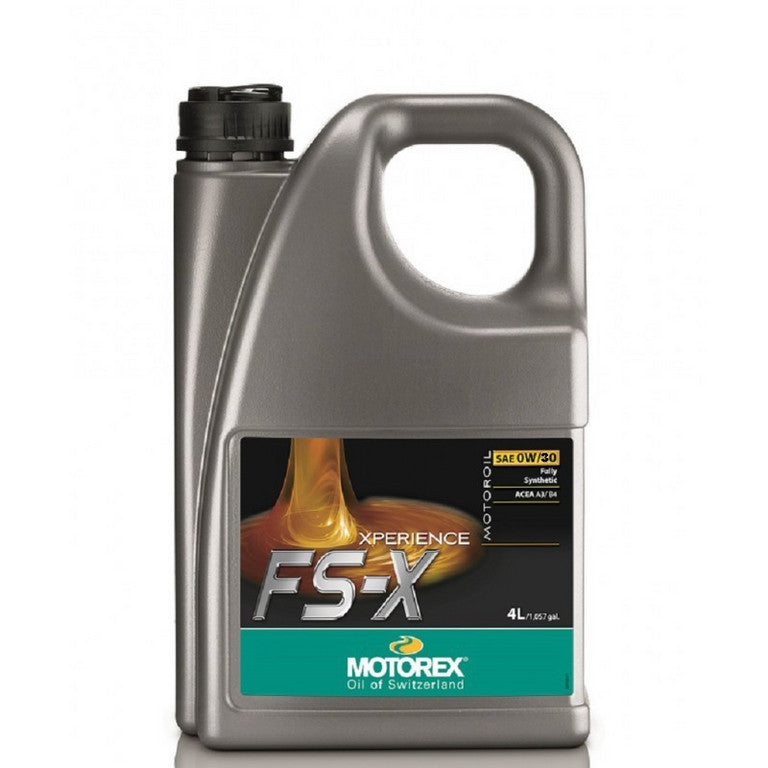 MOTOREX XPERIENCE FS-X 0W-40 4L (BMW,MB,VW,Ford,Porsche,Renault,Fiat) motorolaj