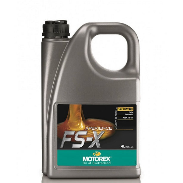 MOTOREX XPERIENCE FS-X 0W-40 4L (BMW,MB,VW,Ford,Porsche,Renault,Fiat) motorolaj