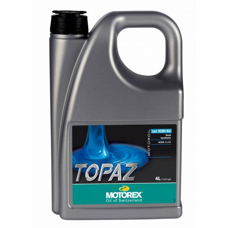MOTOREX TOPAZ 10W-40 4L (MB 229.1, VW 501.01, 505.00, Fiat) motorolaj