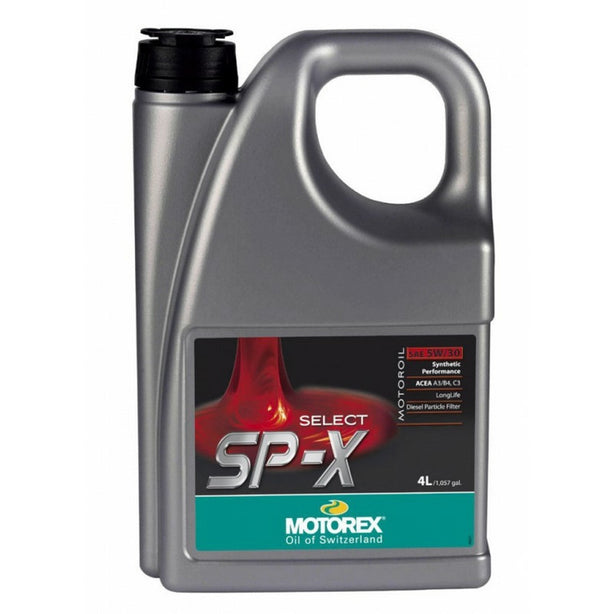 MOTOREX SELECT SP-X 5W-30 4L (C3, BMW, MB, VW, Porshce, Fiat) motorolaj