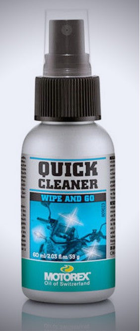 MOTOREX Quick Cleaner 60ml (gyorstisztító, bukó, rostély, műanyag idomok...)