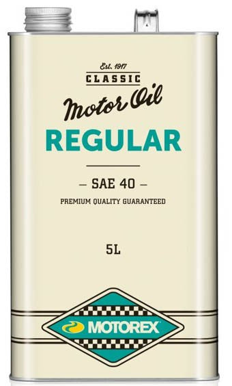 MOTOREX Regular SAE 40 5L ( oldtimer olaj ) oldtimer motorolaj