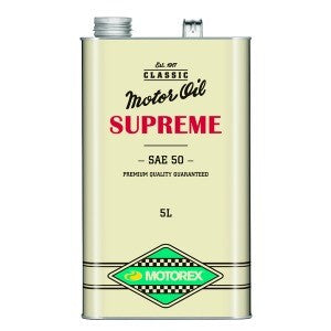 MOTOREX Supreme SAE 50 5L ( oldtimer olaj ) oldtimer motorolaj