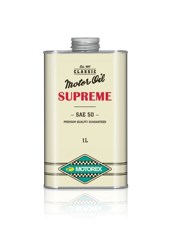 MOTOREX Supreme SAE 50 1L ( oldtimer olaj ) oldtimer motorolaj