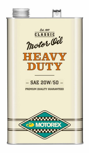 MOTOREX Heavy Duty SAE 20W-50 5L ( oldtimer olaj ) oldtimer motorolaj