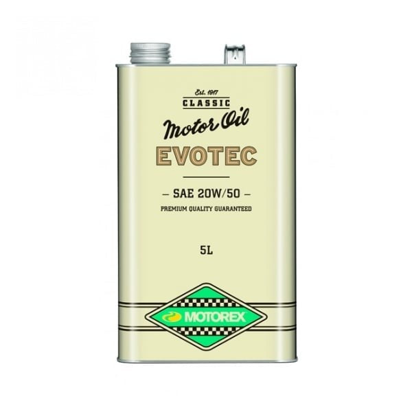 MOTOREX Evotec SAE 20W-50 5L ( oldtimer olaj ) oldtimer motorolaj