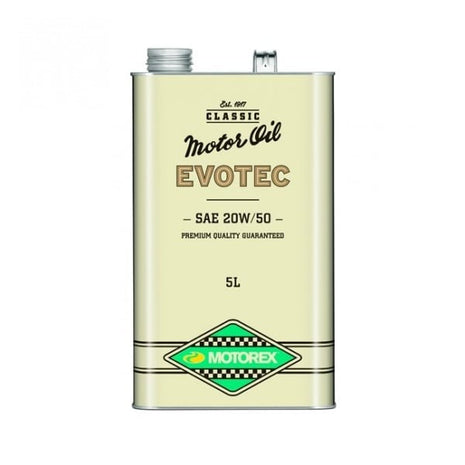 MOTOREX Evotec SAE 20W-50 5L ( oldtimer olaj ) oldtimer motorolaj