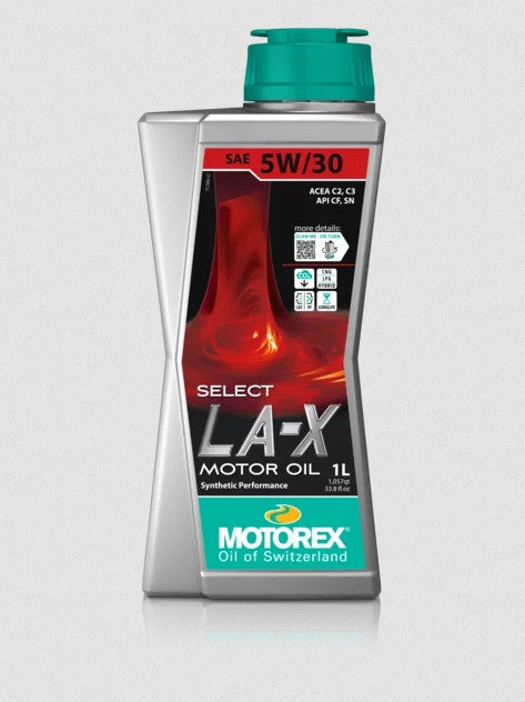 MOTOREX SELECT LA-X 5W-30 1L (C2, C3 BMW, MB, VW, Fiat, GM) motorolaj