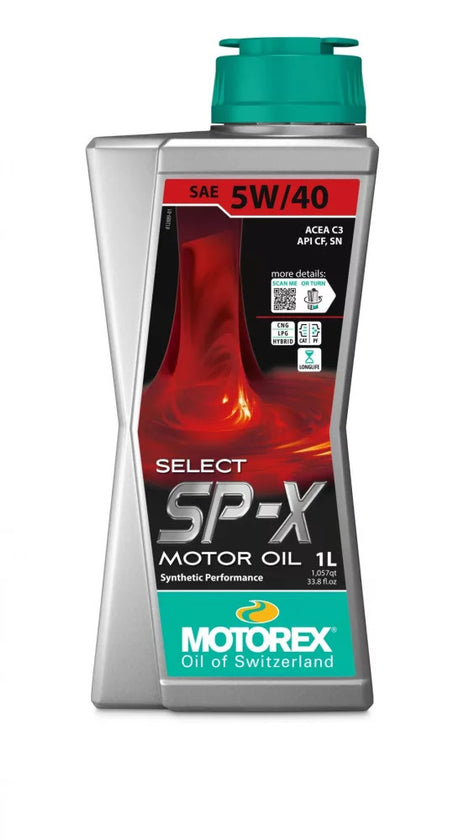 MOTOREX SELECT SP-X 5W-40 1L akc motorolaj