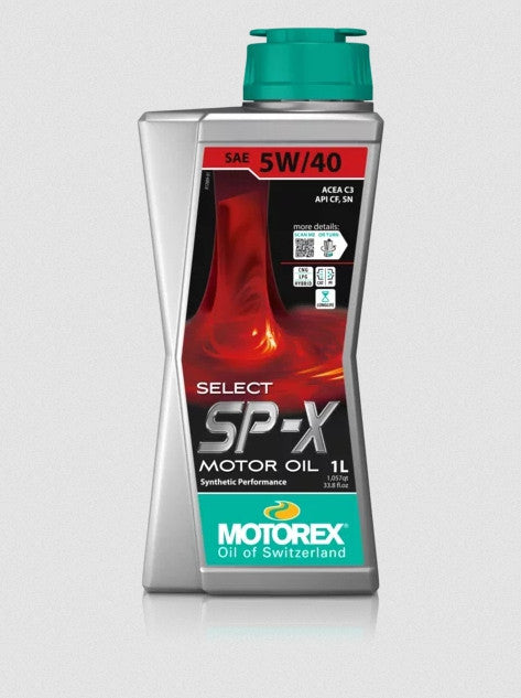 MOTOREX SELECT SP-X 5W-40 1L (C3,BMW,MB,VW,Ford,Fiat,Renault,Porsche) motorolaj